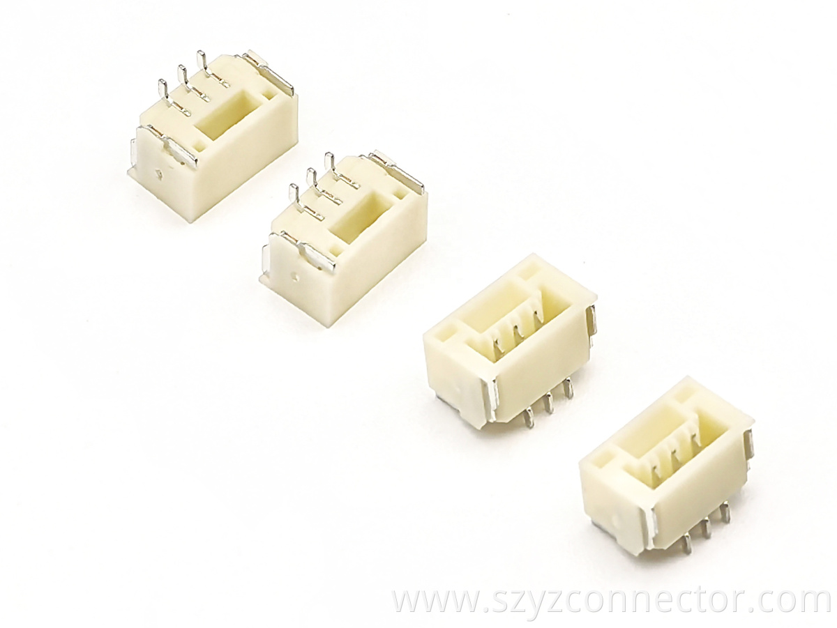 GH1.25mm Pitch Wafer Right-Angle SMT Pin header Connector 3P GH1.25mm Pitch Wafer Right-Angle SMT Pin header Connector 3P